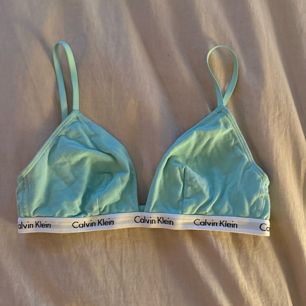 Calvin Klein Light Blue Bralette